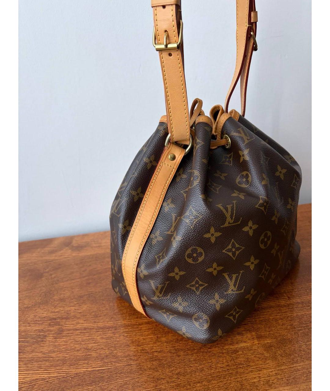 LOUIS VUITTON Коричневая сумка через плечо, фото 3