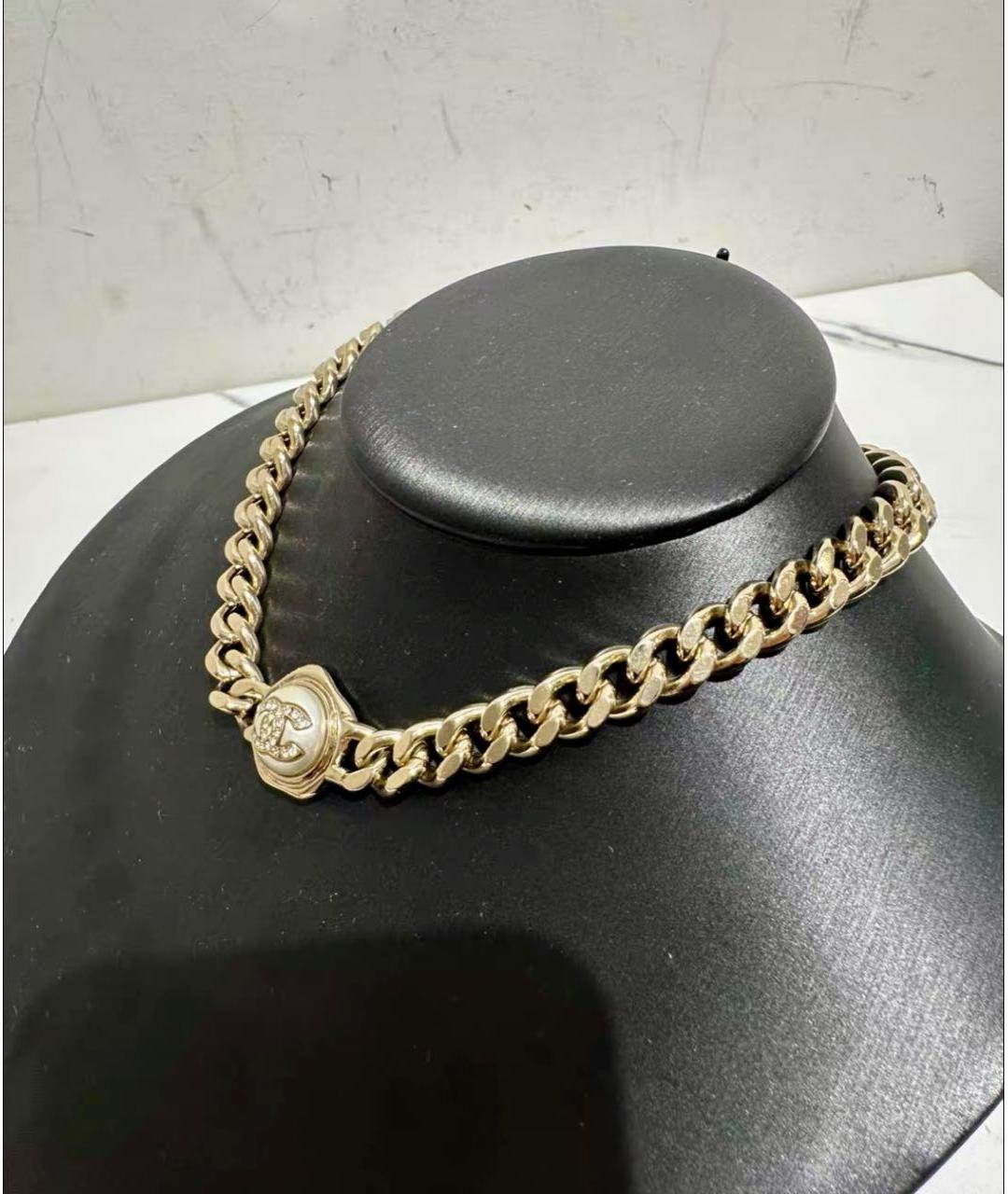 CHANEL Золотой чокер, фото 4