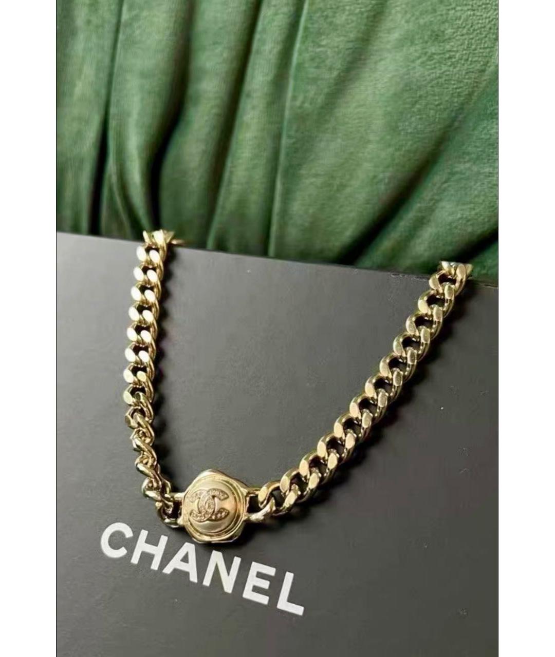 CHANEL Золотой чокер, фото 2