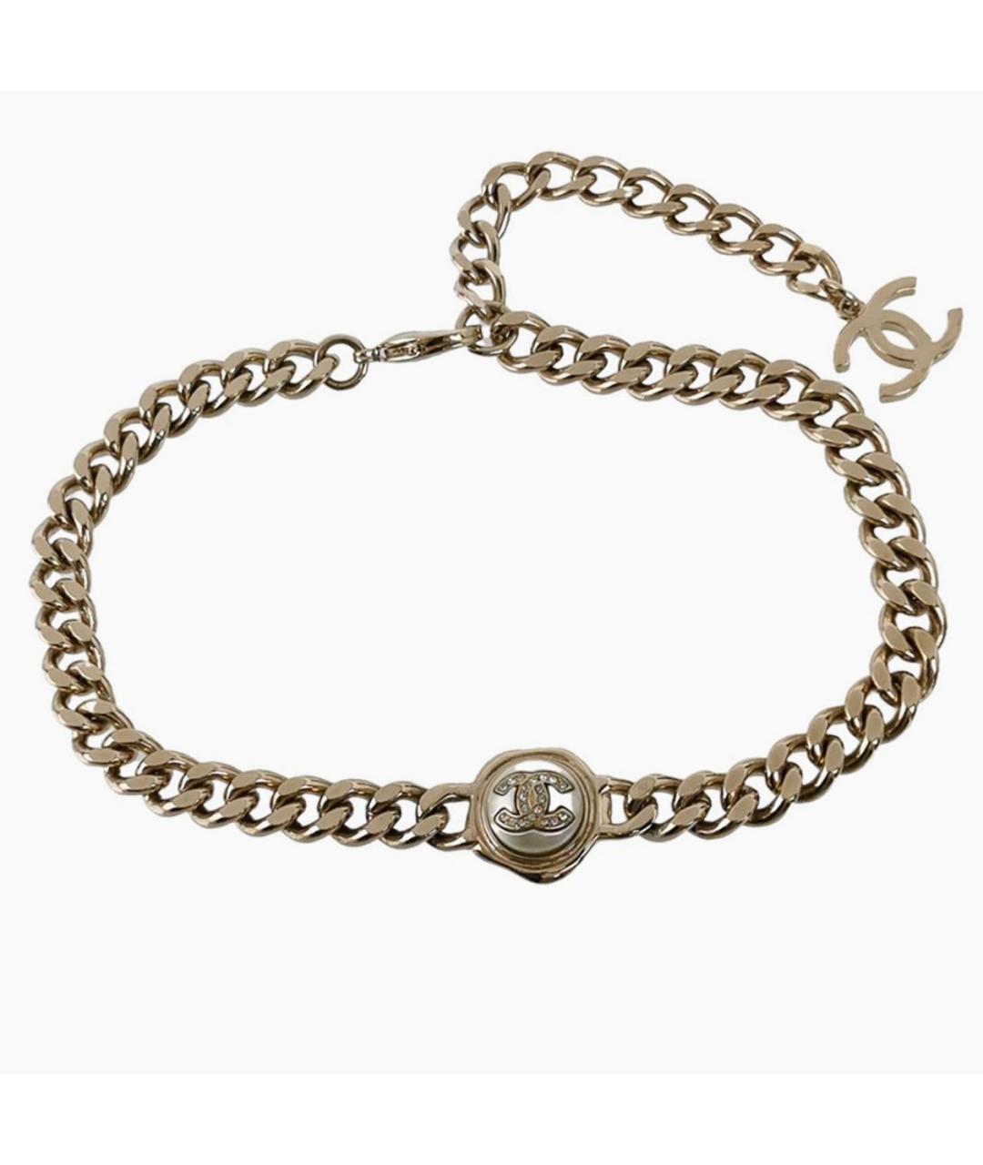 CHANEL Золотой чокер, фото 6
