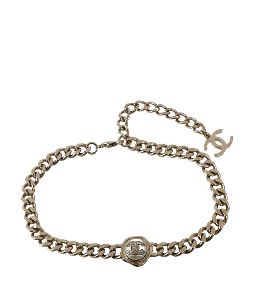 CHANEL Золотой чокер, фото 1