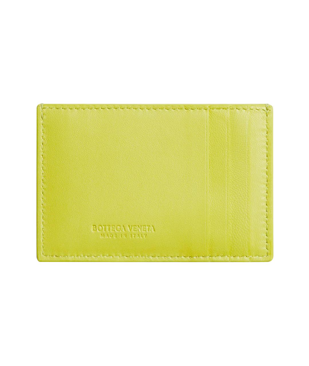 BOTTEGA VENETA Зеленый кардхолдер, фото 2