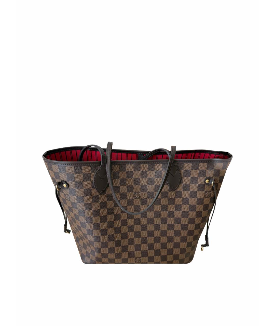 LOUIS VUITTON Коричневая сумка тоут, фото 1