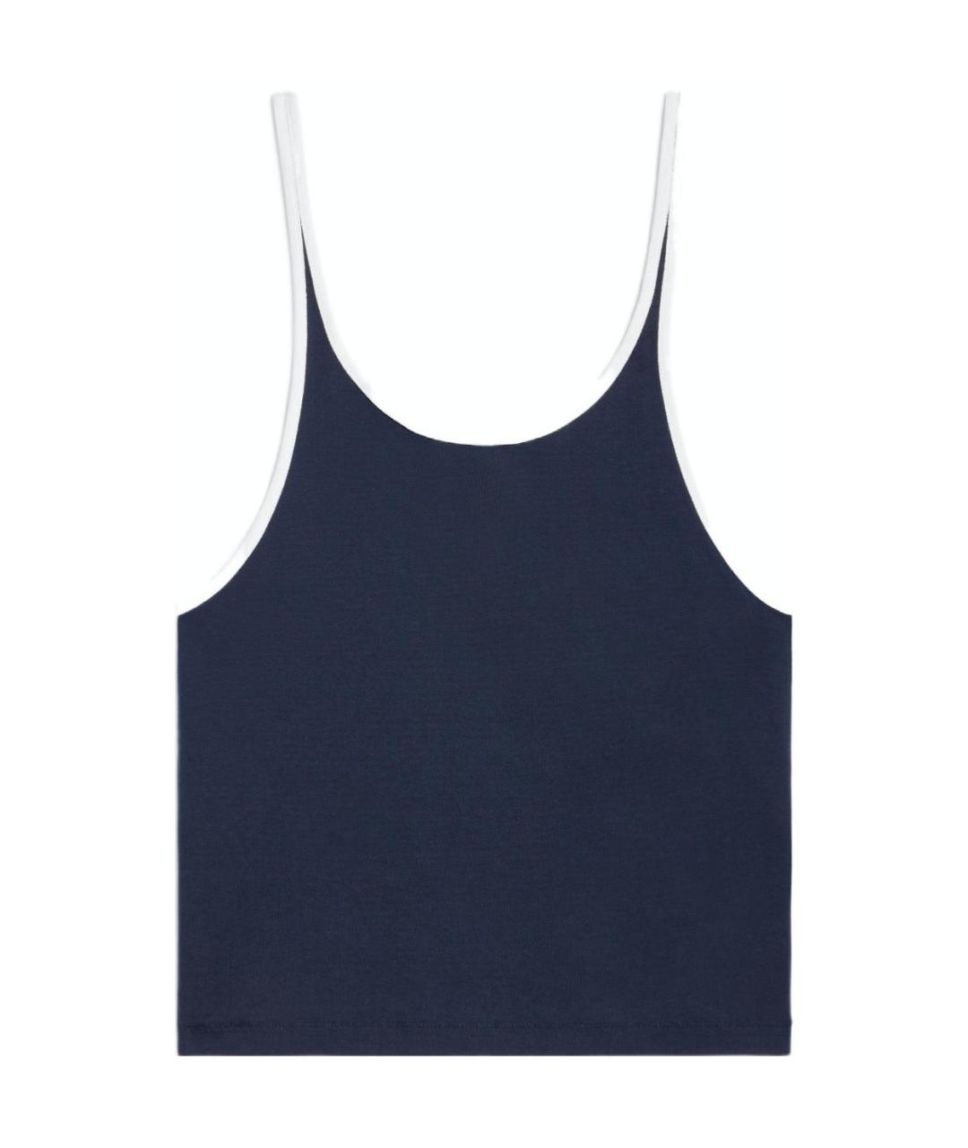 CELINE Синяя майка, фото 2