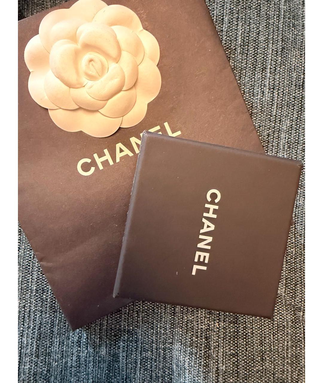 CHANEL Золотые серьги, фото 3