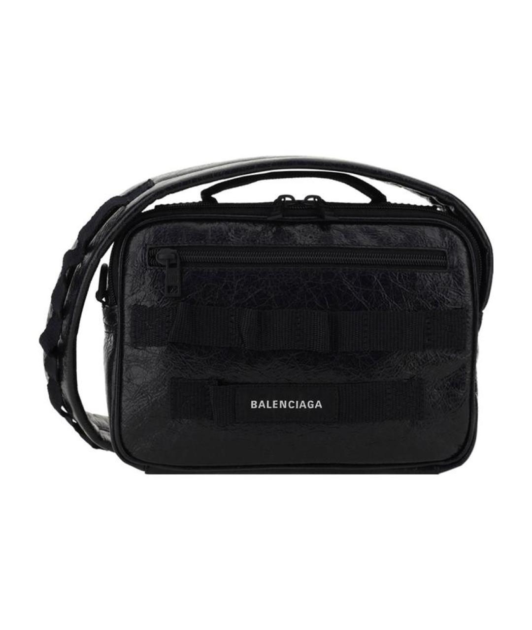 BALENCIAGA Черная сумка на плечо, фото 2