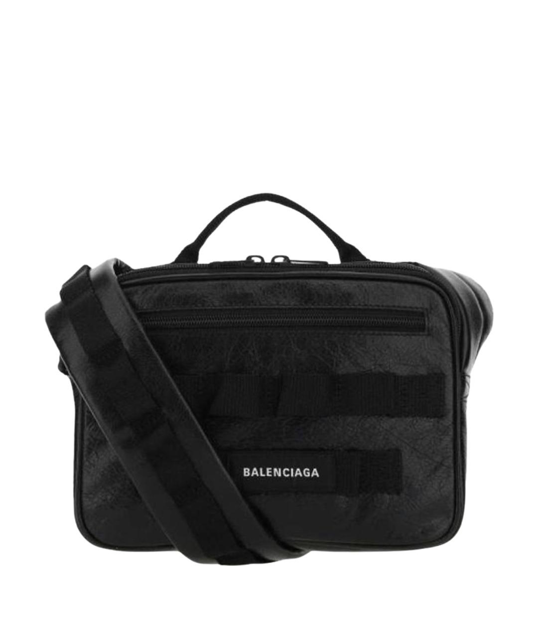 BALENCIAGA Черная сумка на плечо, фото 1