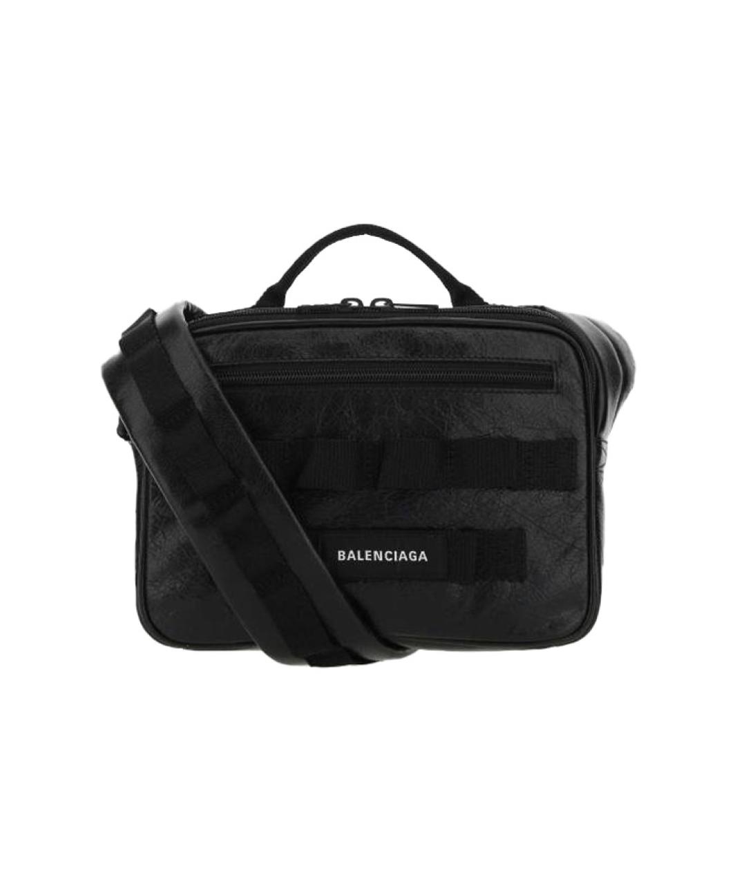 BALENCIAGA Черная сумка на плечо, фото 6