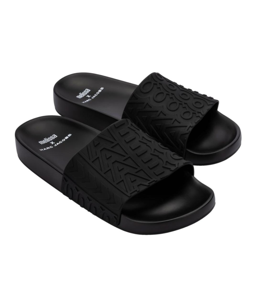 MARC JACOBS Черные шлепанцы, фото 2