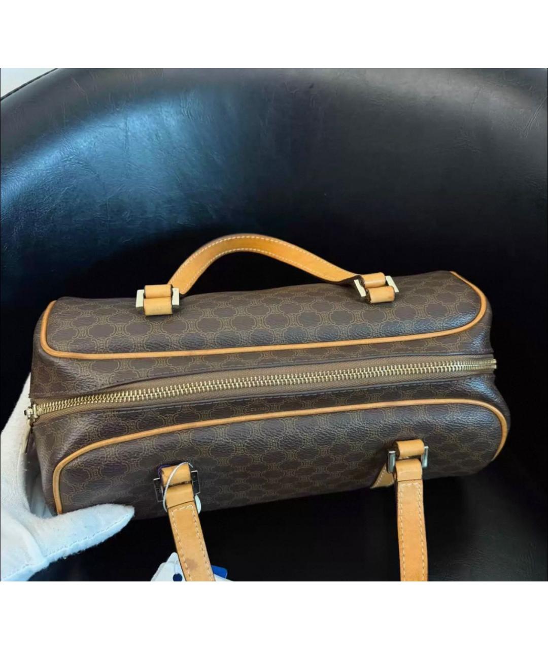 CELINE Коричневая сумка тоут, фото 2