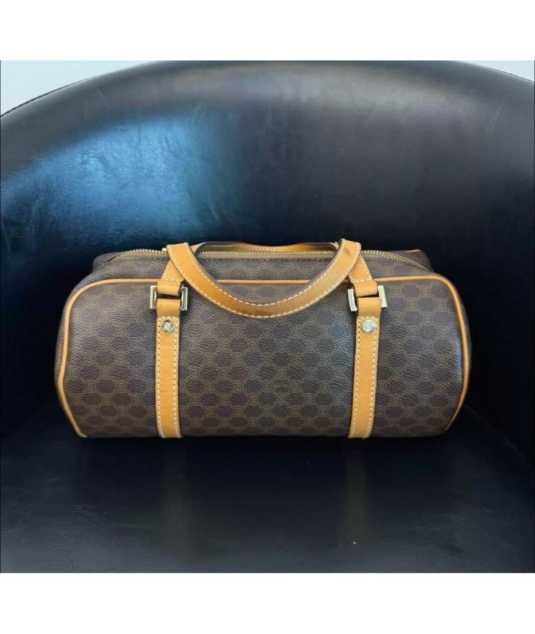 CELINE Коричневая сумка тоут, фото 4