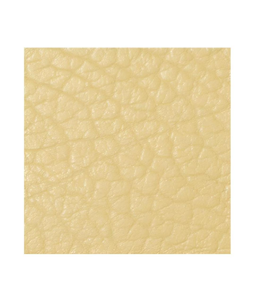 BURBERRY Желтый кожаный кардхолдер, фото 5