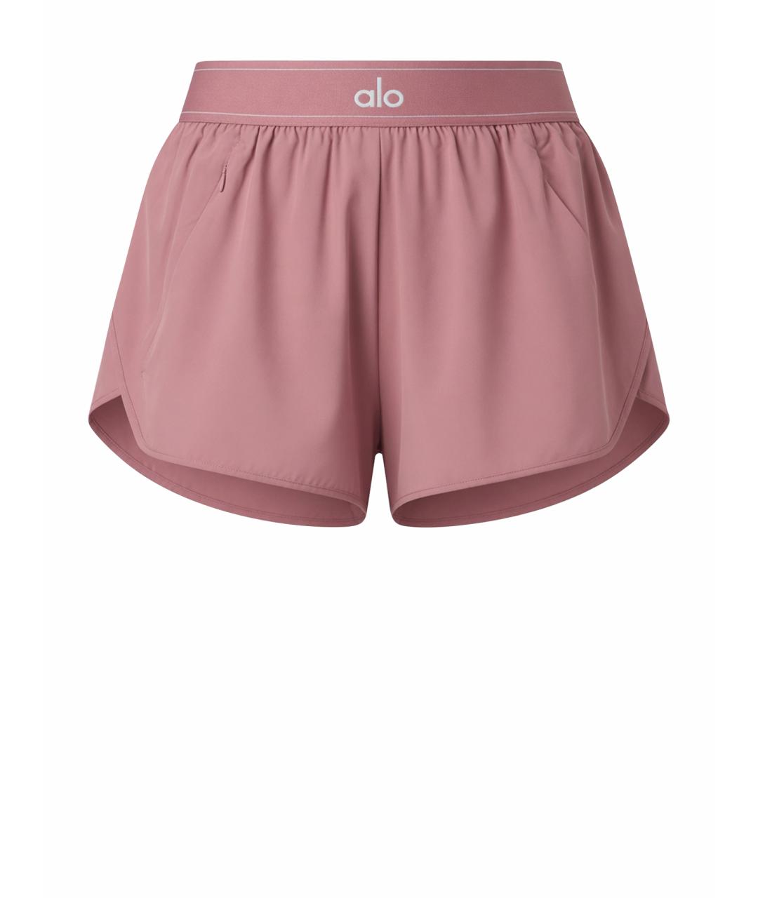 ALO YOGA Розовые спортивные брюки и шорты, фото 3