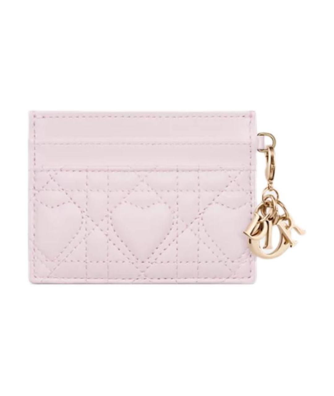 CHRISTIAN DIOR Розовый кардхолдер, фото 2