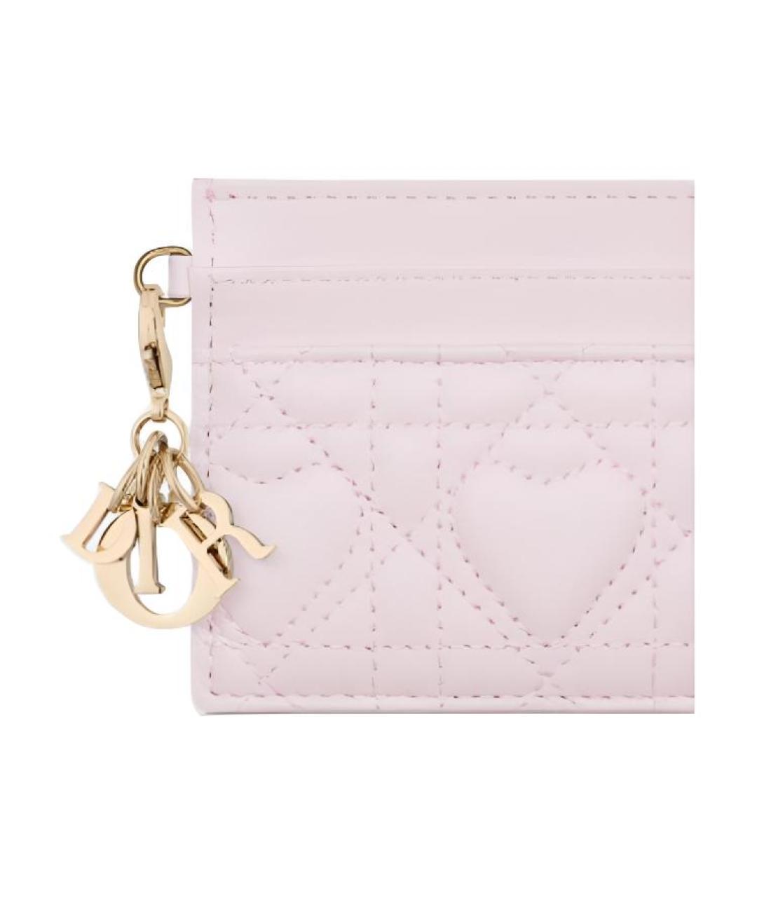 CHRISTIAN DIOR Розовый кардхолдер, фото 3
