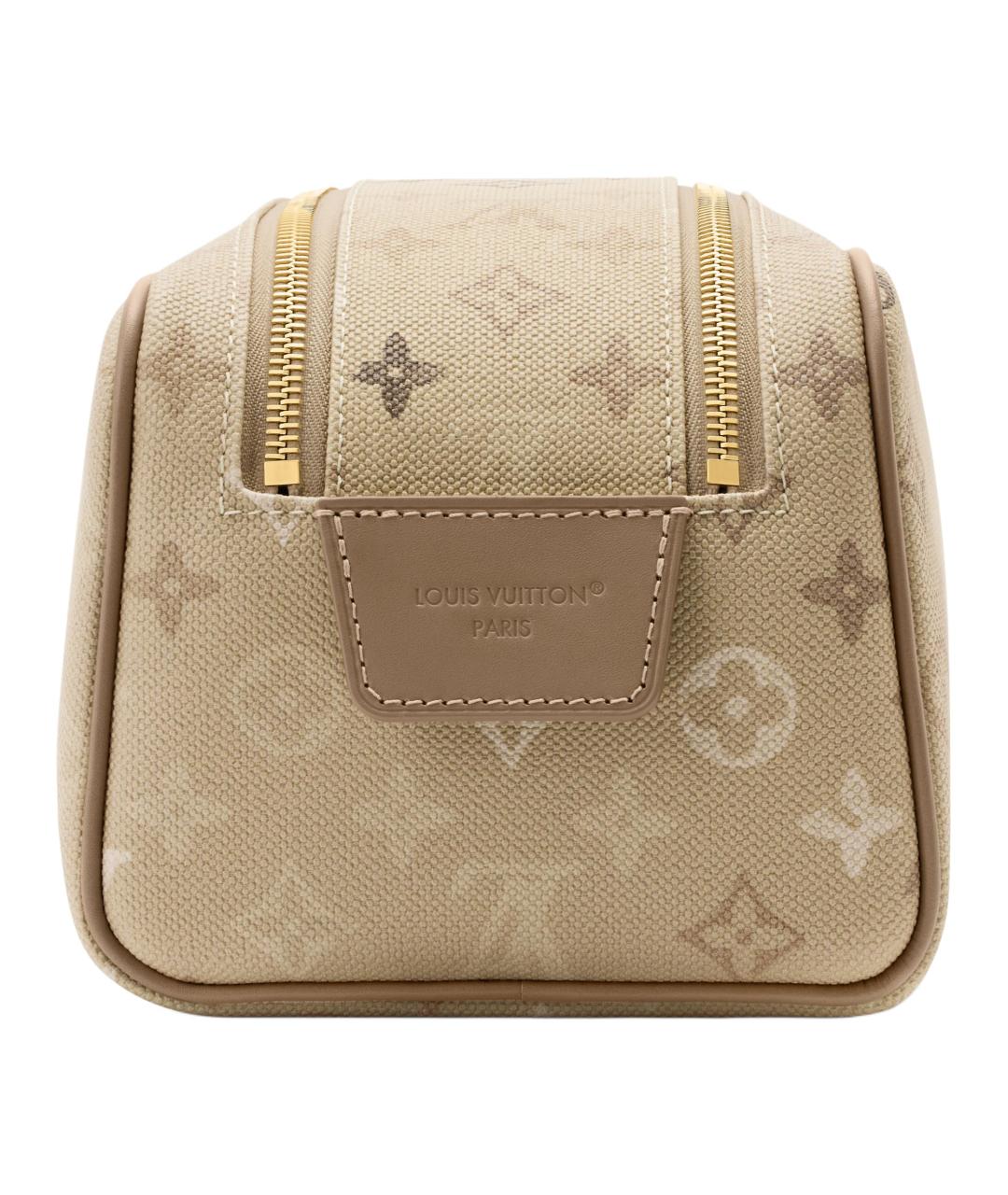 LOUIS VUITTON Бежевая барсетка, фото 3