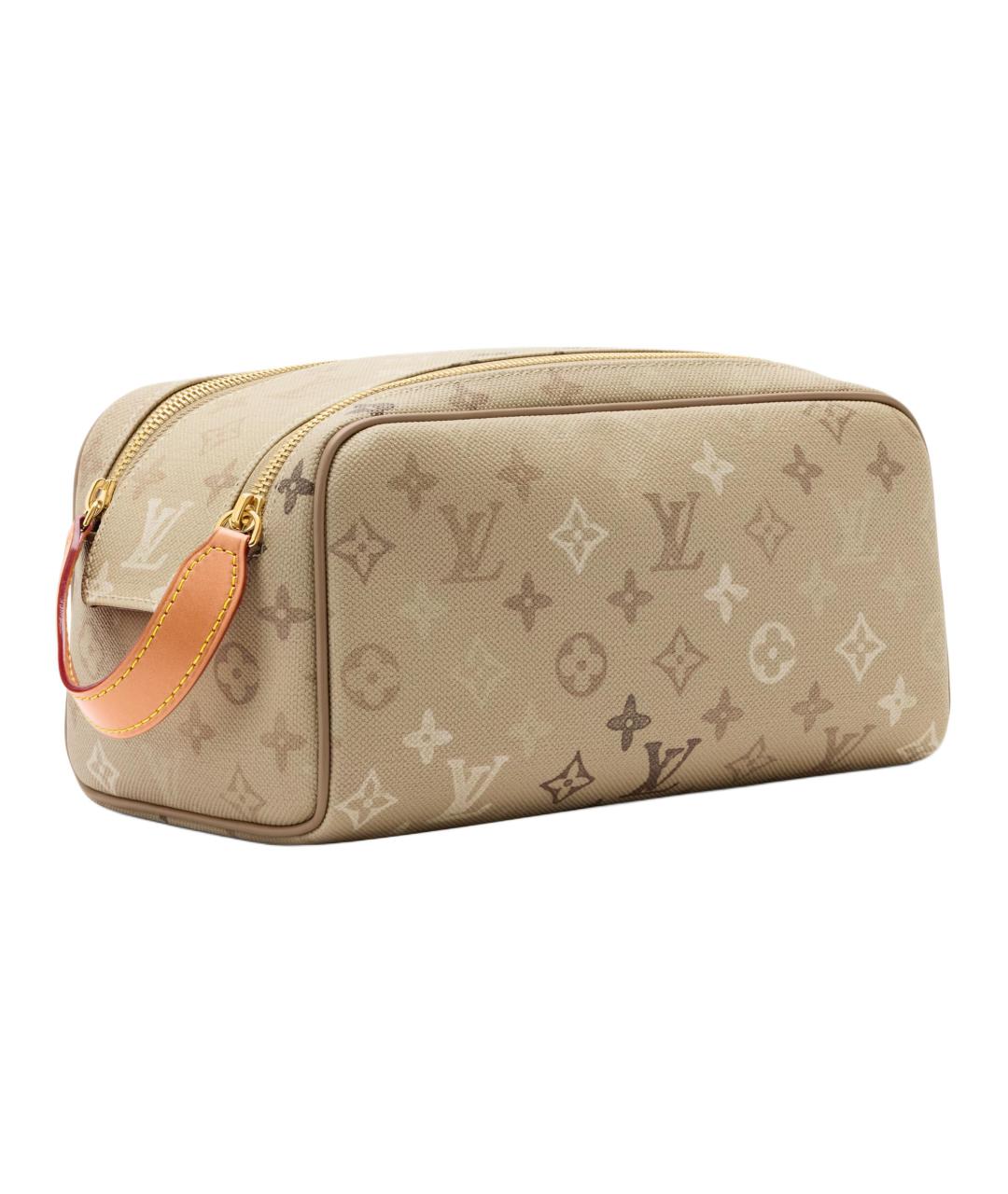 LOUIS VUITTON Бежевая барсетка, фото 2