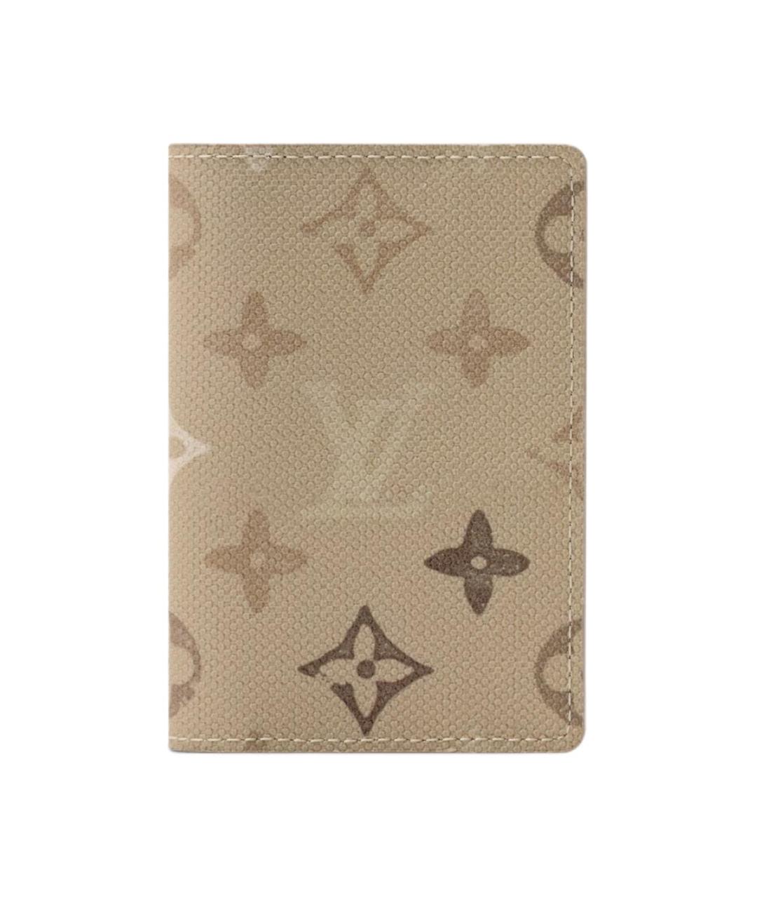 LOUIS VUITTON Бежевый кардхолдер, фото 1