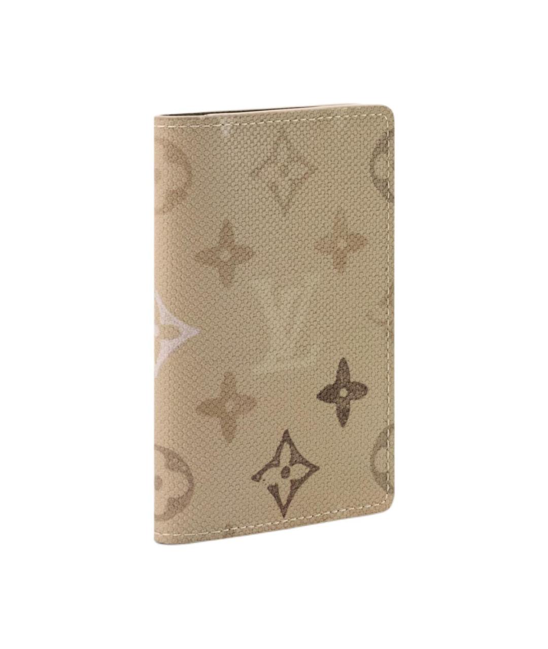 LOUIS VUITTON Бежевый кардхолдер, фото 2