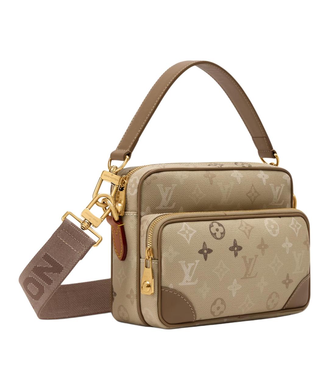 LOUIS VUITTON Бежевая сумка на плечо, фото 2