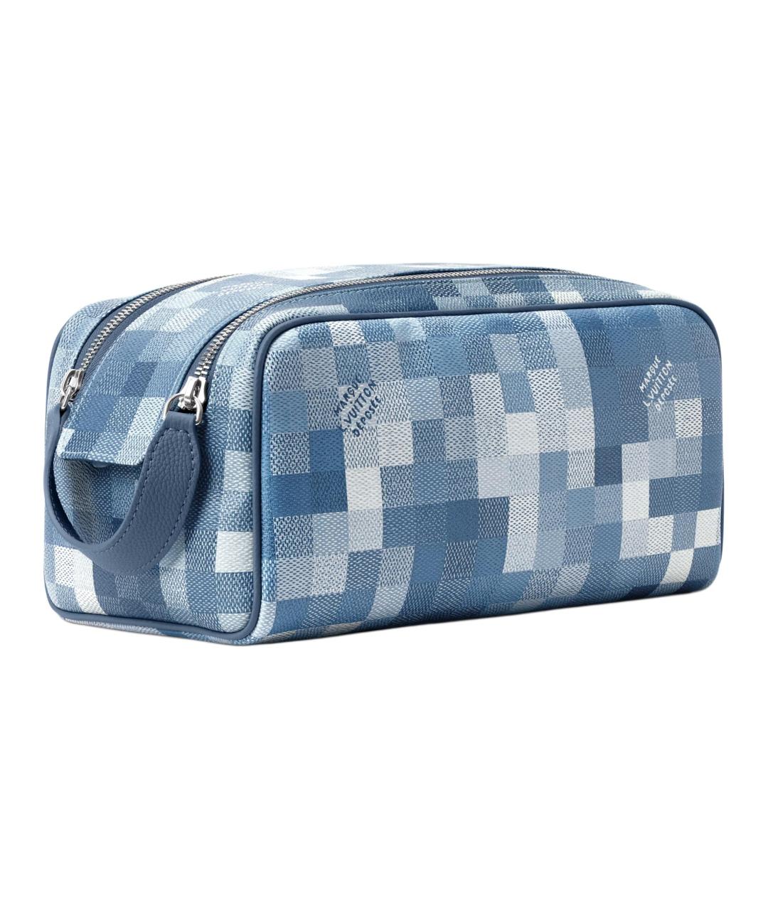 LOUIS VUITTON Синяя барсетка, фото 2