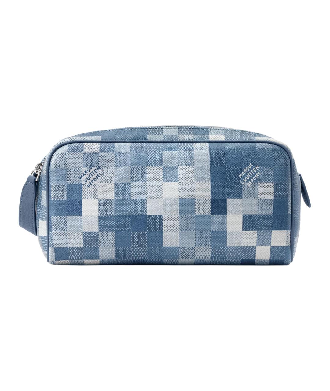 LOUIS VUITTON Синяя барсетка, фото 1