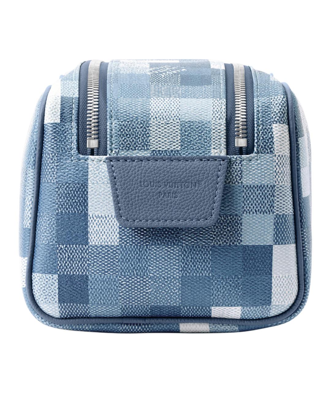 LOUIS VUITTON Синяя барсетка, фото 3