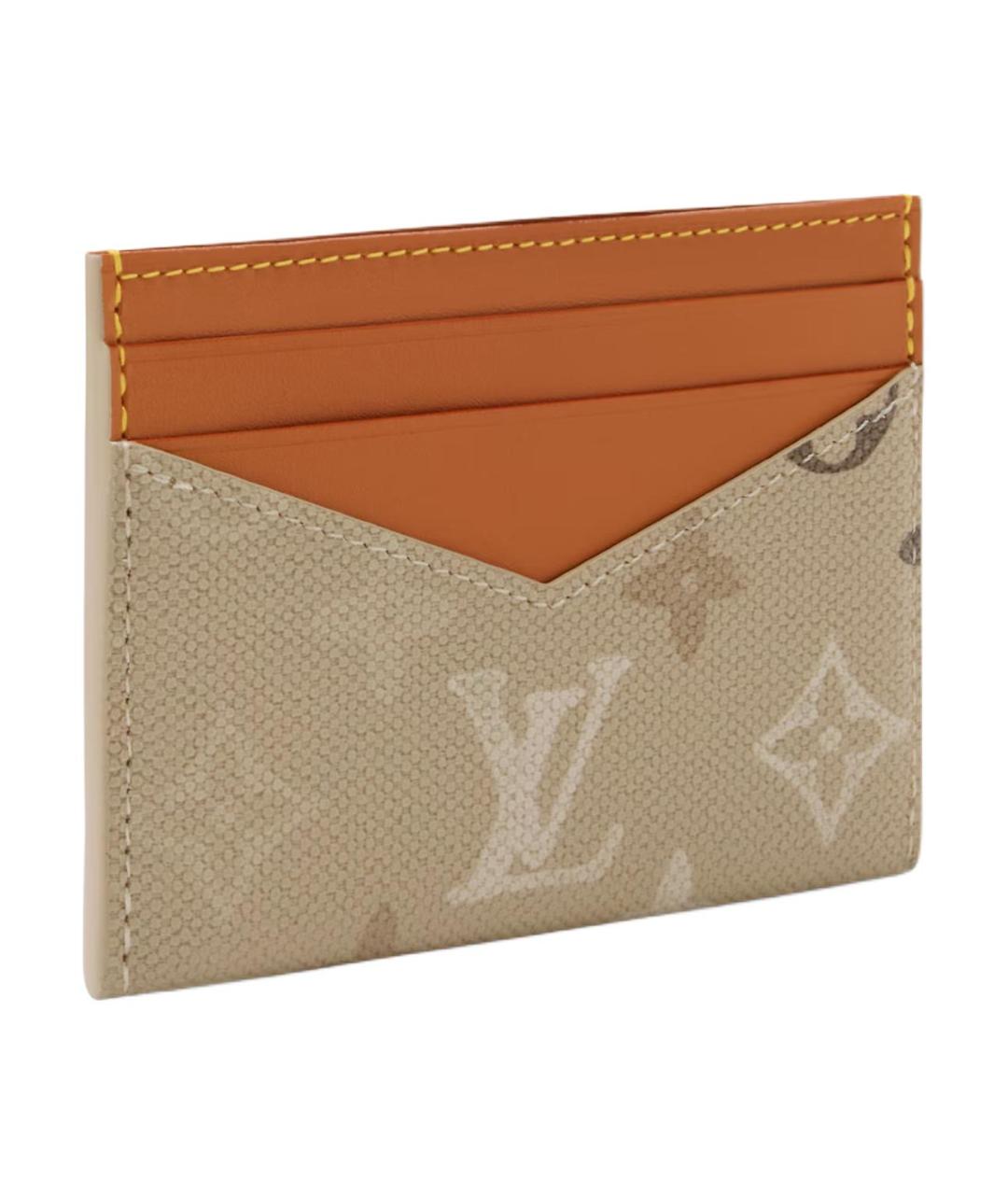 LOUIS VUITTON Бежевый кардхолдер, фото 2