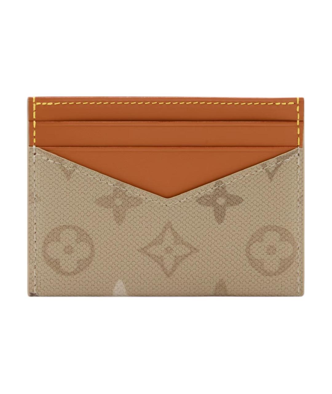 LOUIS VUITTON Бежевый кардхолдер, фото 3