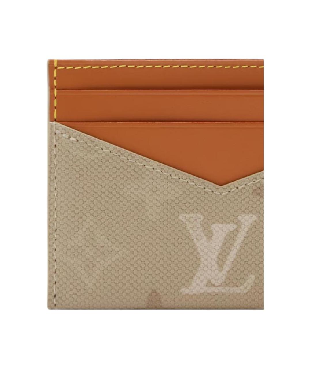 LOUIS VUITTON Бежевый кардхолдер, фото 5