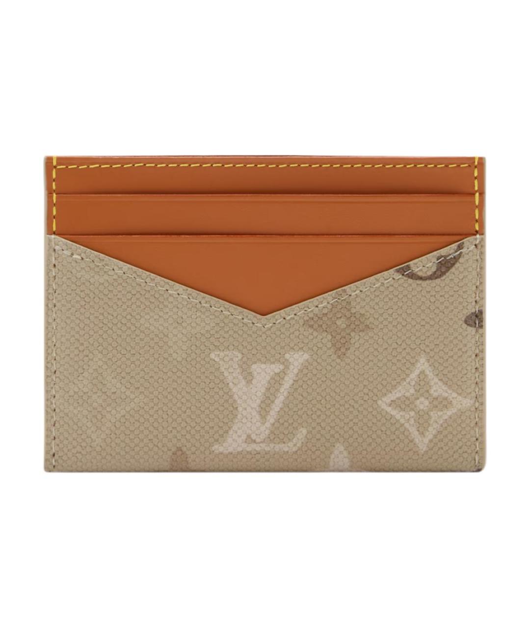 LOUIS VUITTON Бежевый кардхолдер, фото 1