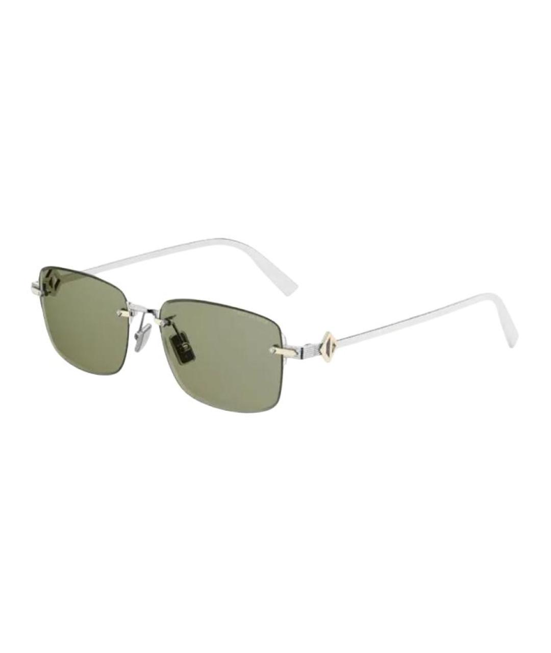 CHRISTIAN DIOR Серебряные солнцезащитные очки, фото 4