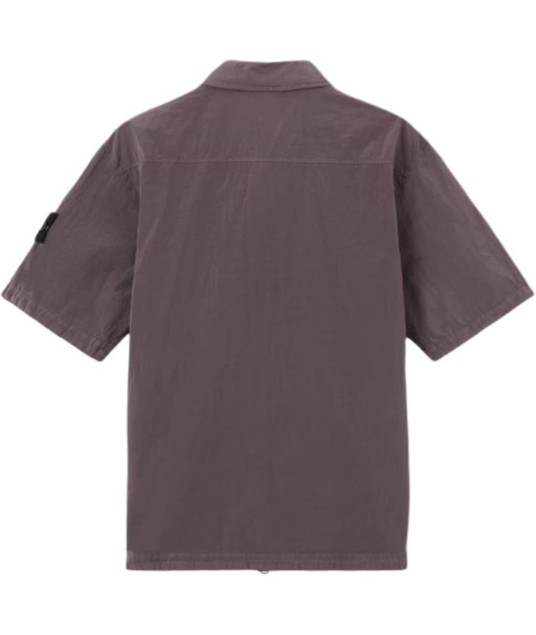 STONE ISLAND Фиолетовая рубашка, фото 2