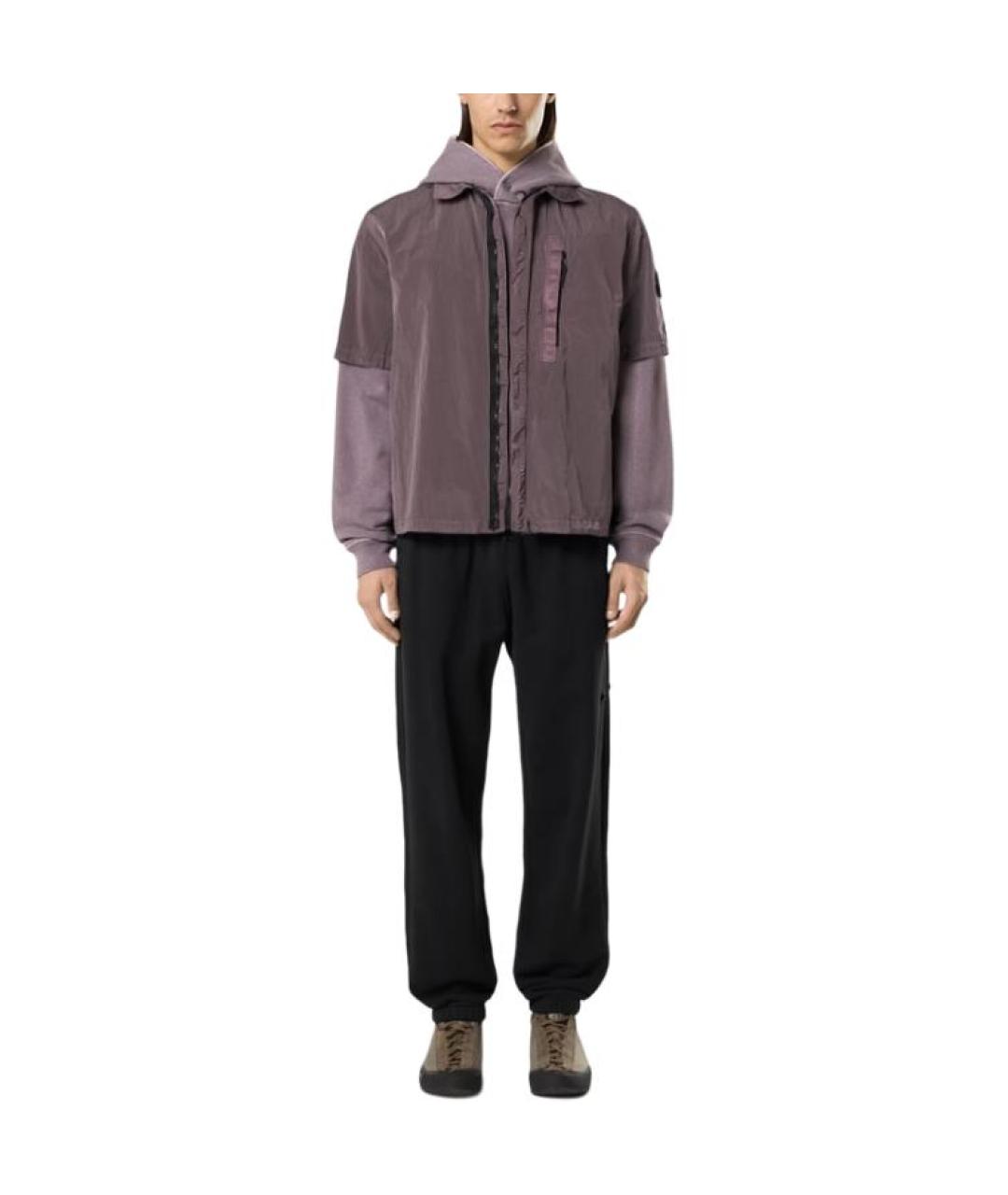 STONE ISLAND Фиолетовая рубашка, фото 3