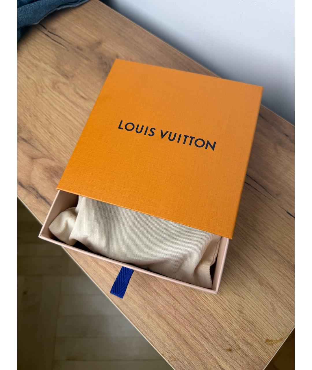 LOUIS VUITTON Черный ремень, фото 6