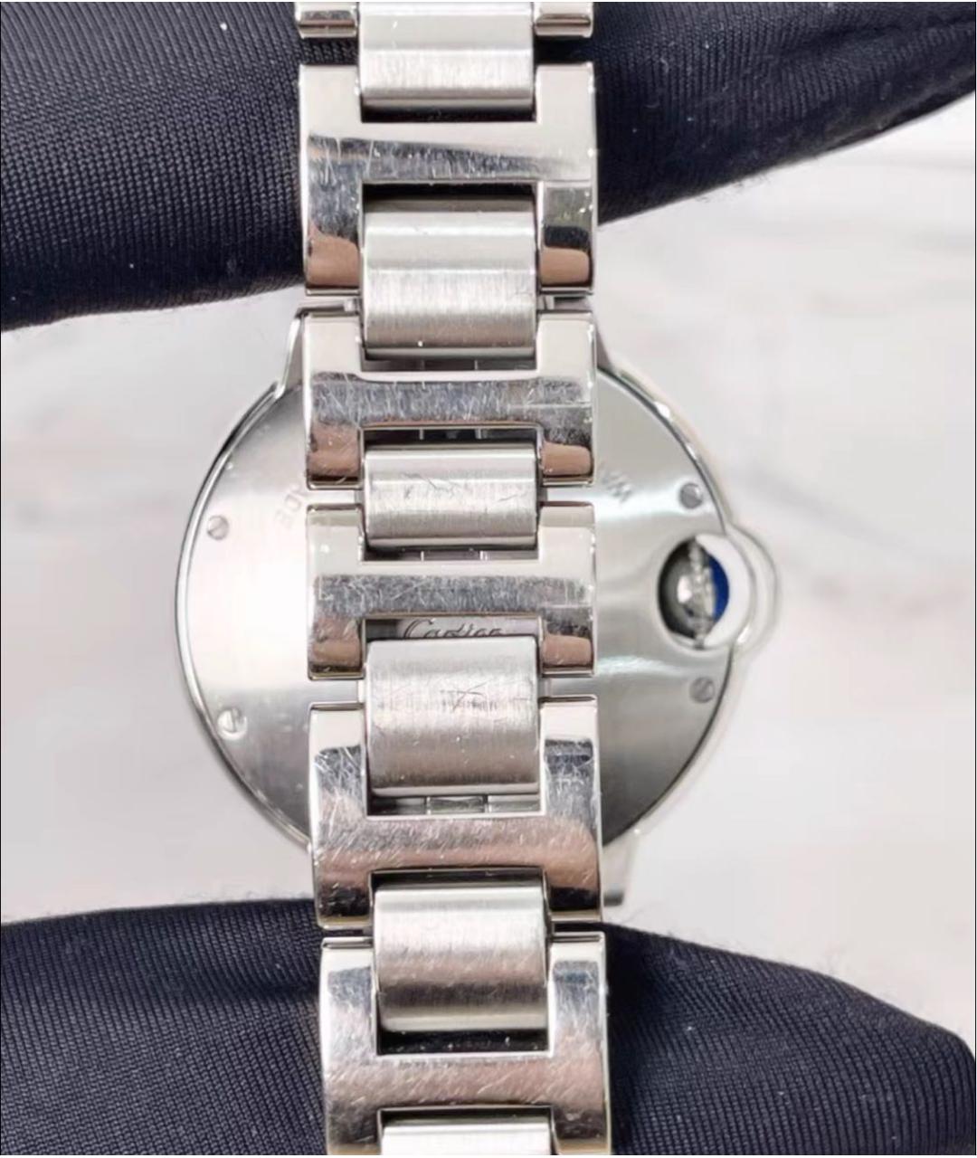 CARTIER Серебряные металлические часы, фото 4