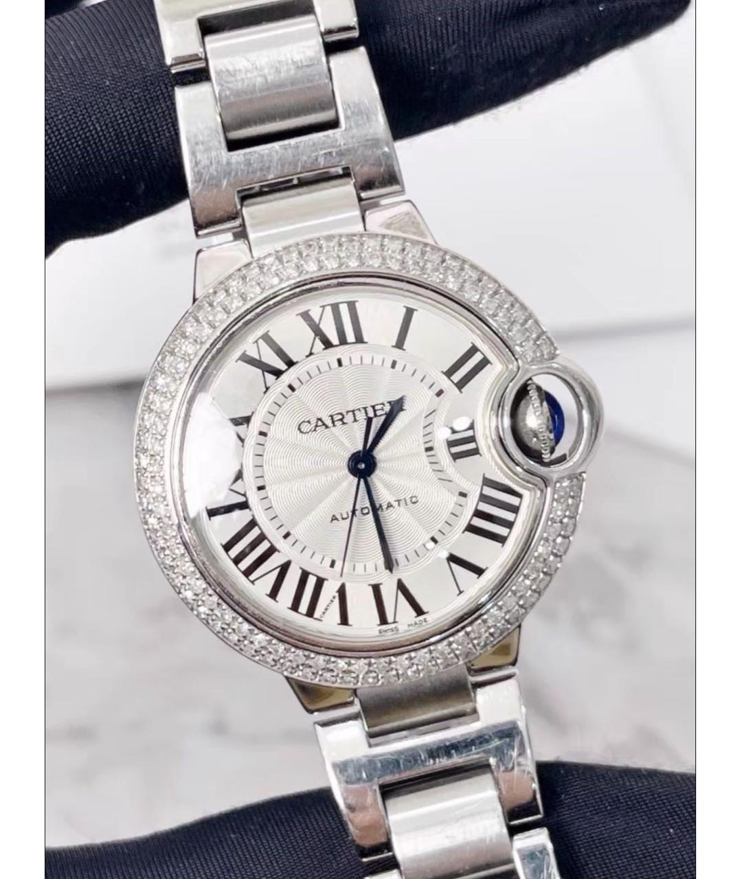 CARTIER Серебряные металлические часы, фото 2