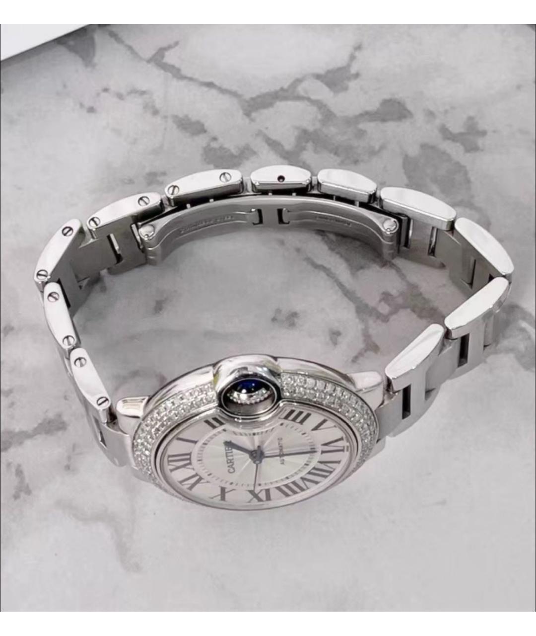 CARTIER Серебряные металлические часы, фото 5