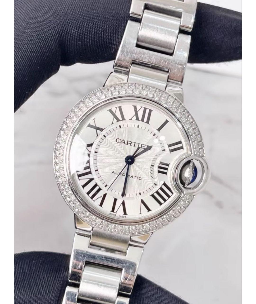 CARTIER Серебряные металлические часы, фото 3