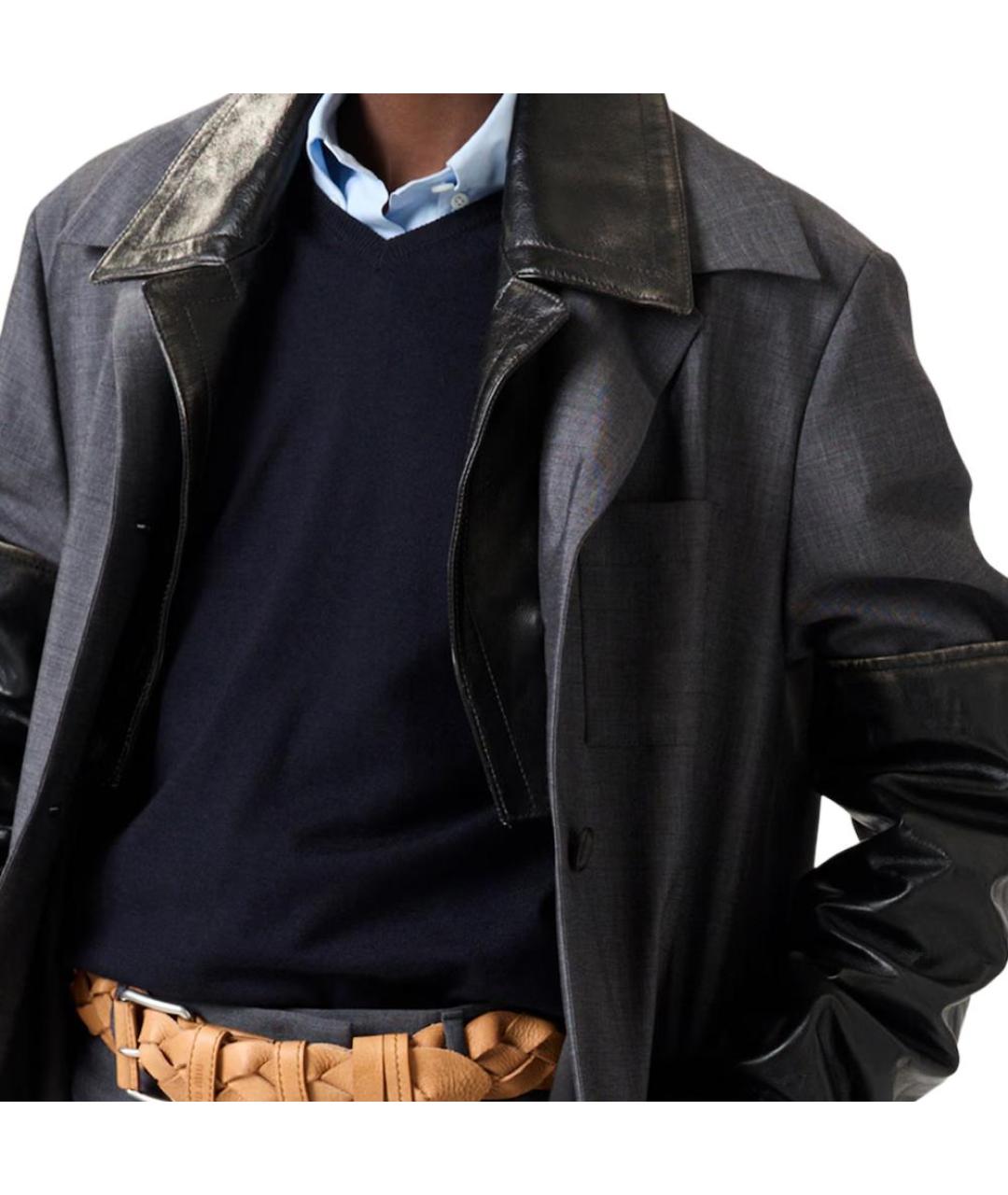 MIU MIU Синий джемпер / свитер, фото 5