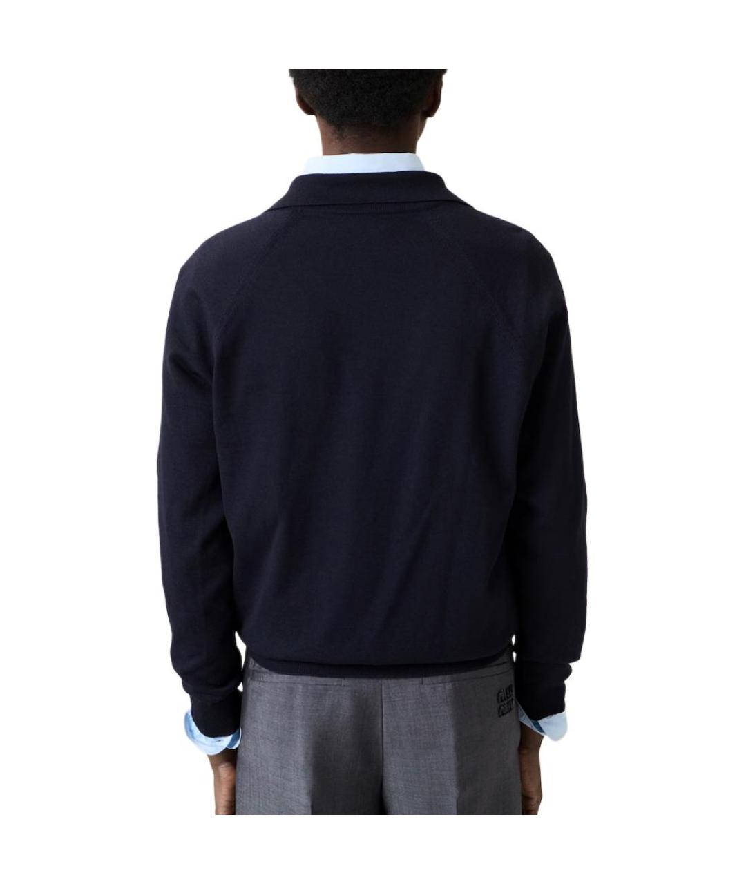 MIU MIU Синий джемпер / свитер, фото 4