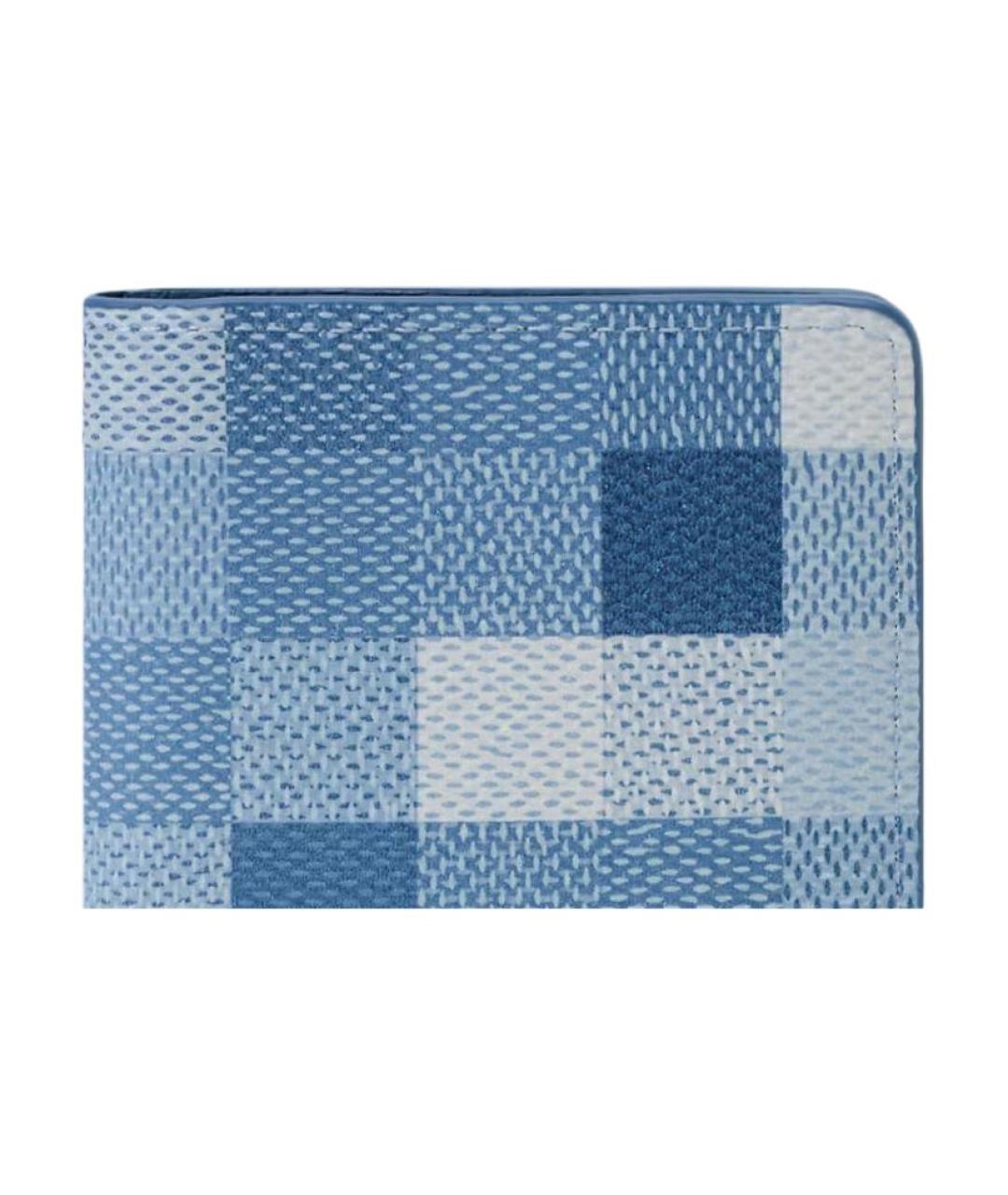 LOUIS VUITTON Синий кошелек, фото 5