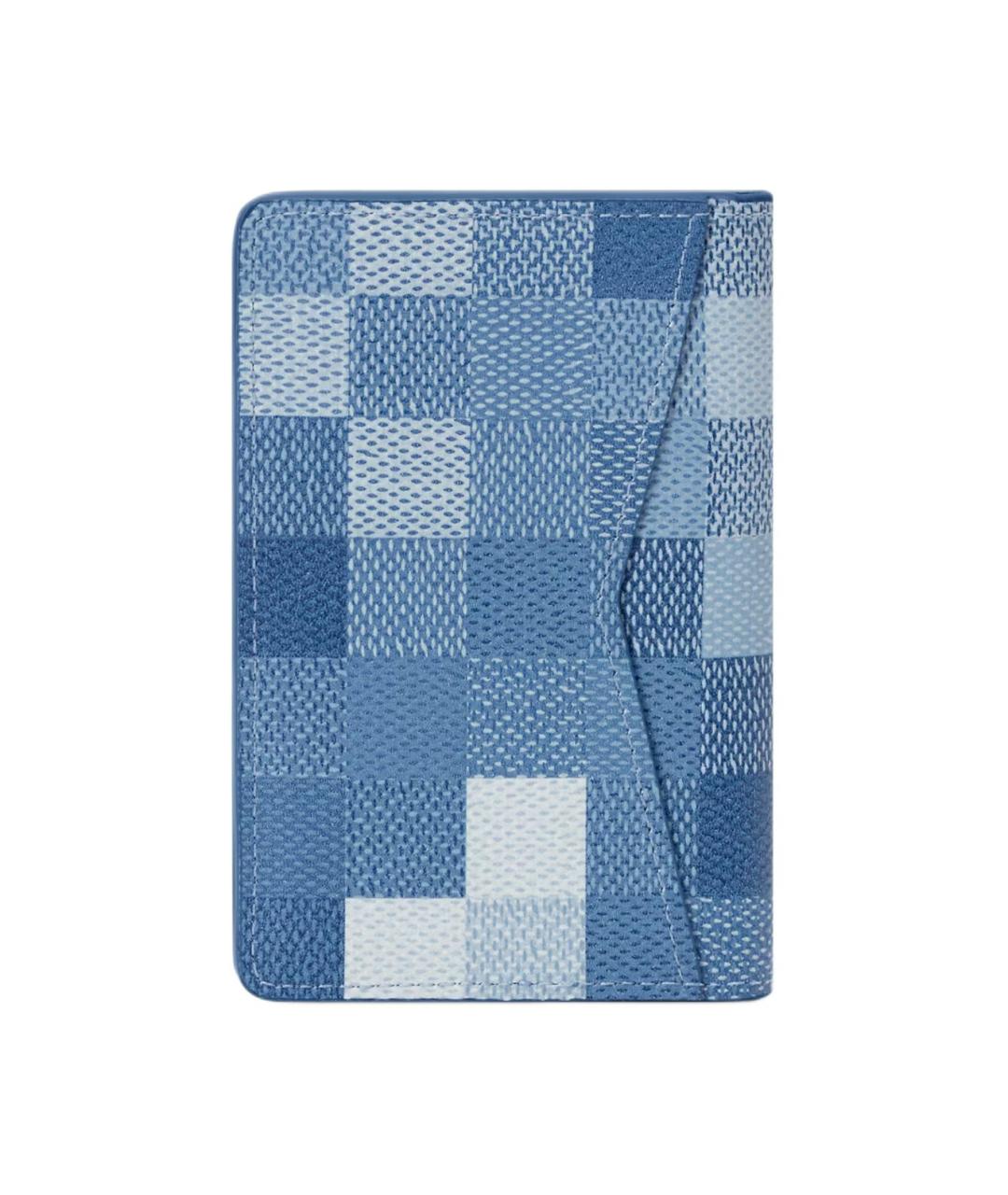 LOUIS VUITTON Синий кошелек, фото 3