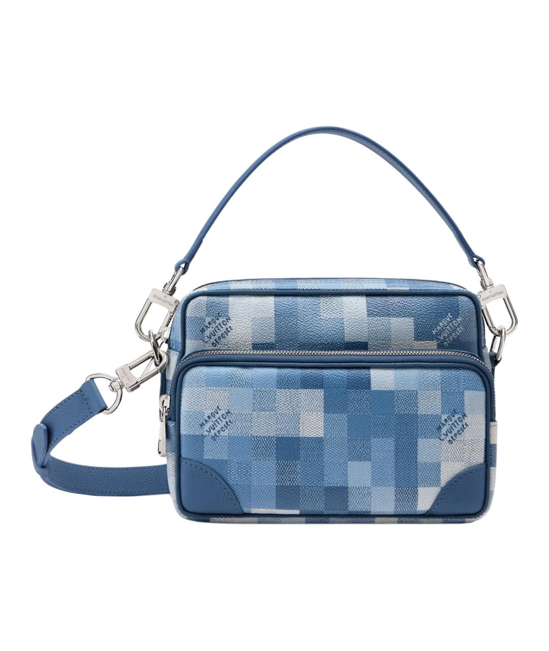 LOUIS VUITTON Синяя сумка через плечо, фото 1