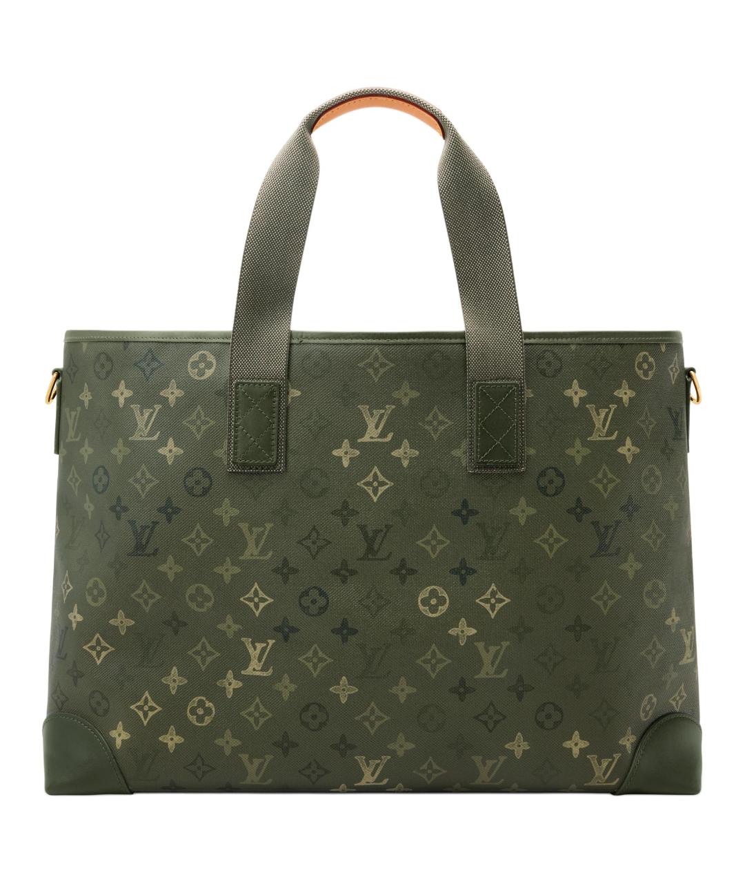 LOUIS VUITTON Зеленая сумка на плечо, фото 3