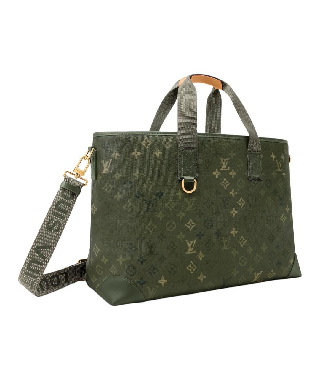 LOUIS VUITTON Зеленая сумка на плечо, фото 2