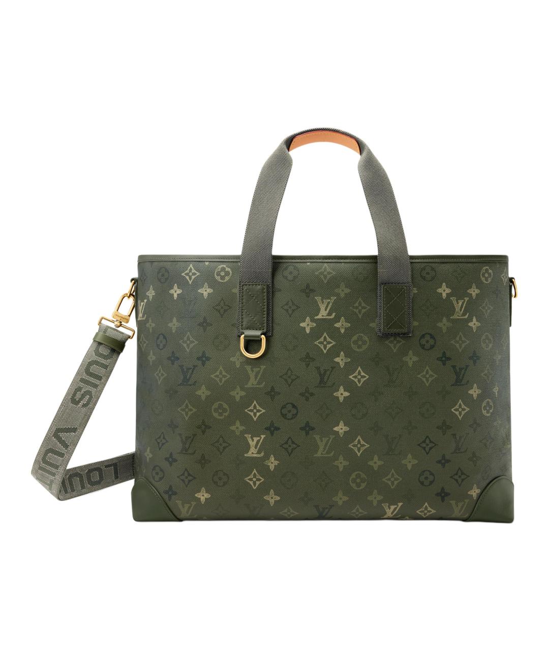 LOUIS VUITTON Зеленая сумка на плечо, фото 1
