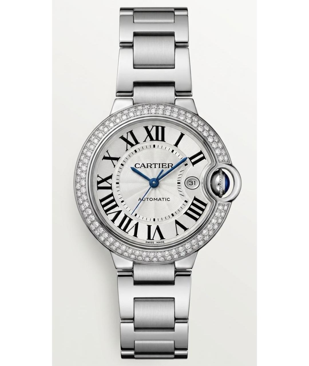 CARTIER Серебряные металлические часы, фото 7