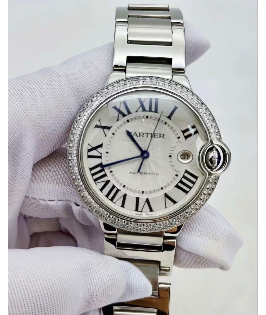 CARTIER Серебряные металлические часы, фото 2