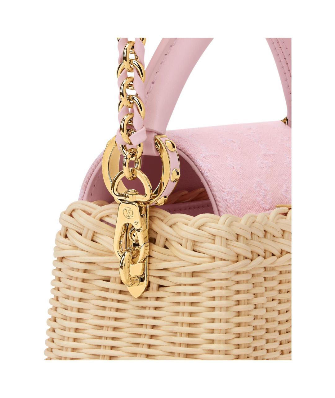 LOUIS VUITTON Бежевая сумка через плечо, фото 5